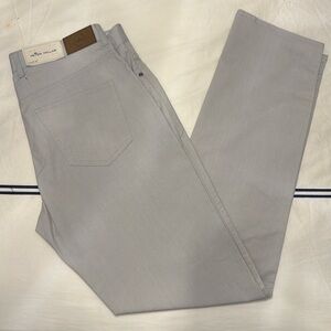 Peter Millar 34x32 Pants. Gray. NWT chinos